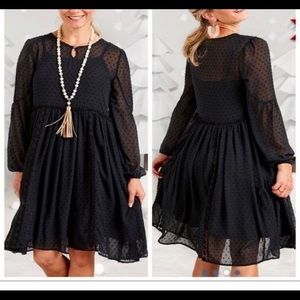 NWT Matilda Jane Nostalgia Charlie Black Dress